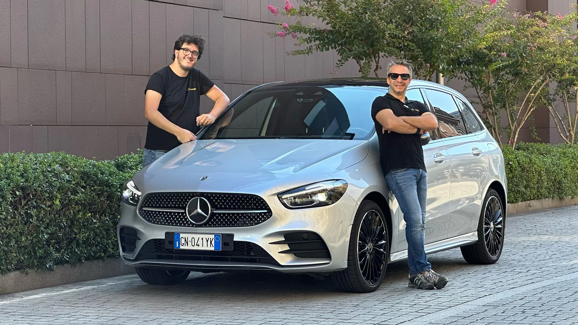 Prova interni Mercedes Classe B Tech - test drive 